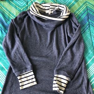 NWOT Dry Goods Cowl Neck Sweater, S